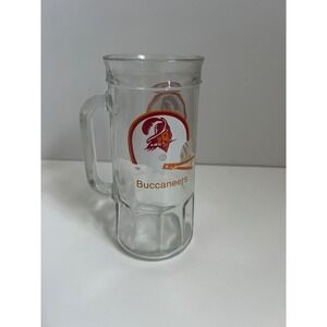 Vintage 70s and Tampa Bay Buccaneers Mug Swashbuckler logo Barware Collectible